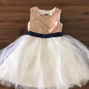 JJ’s House flower girl dress sparkle